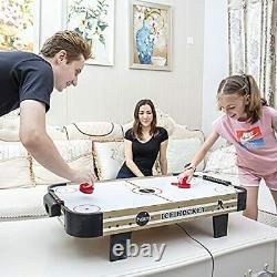 Table Top Air Hockey Table 36in Portable Tabletop Air Hockey Game Table for