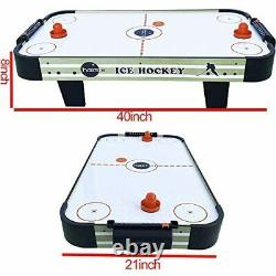 Table Top Air Hockey Table 36in Portable Tabletop Air Hockey Game Table for