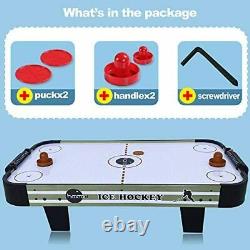 Table Top Air Hockey Table 36in Portable Tabletop Air Hockey Game Table for