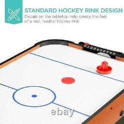 Tabletop Air Hockey Arcade Game Table with 2 Pucks, 2 Strikers 40in