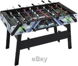 Triumph 2 In 1 Air Zone Air Hockey Foosball Combination Game Table With Quick