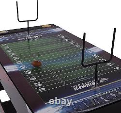 Triumph 4-In-1 Rotating Swivel Multigame Table Air Hockey, Billiards, Table Te