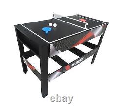 Triumph 4-in-1 Rotating Swivel Multigame Table Air Hockey, Billiards, Table