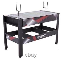 Triumph 4-in-1 Rotating Swivel Multigame Table Air Hockey, Billiards, Table