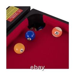 Triumph 4-in-1 Rotating Swivel Multigame Table Air Hockey, Billiards, Table