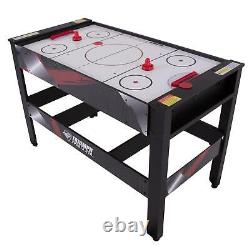 Triumph 4-in-1 Rotating Swivel Multigame Table Air Hockey, Billiards, Table And