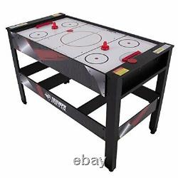 Triumph 4-in-1 Rotating Swivel Multigame Table Air Hockey Billiards Table T
