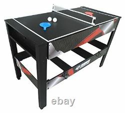 Triumph 4-in-1 Rotating Swivel Multigame Table Air Hockey, Billiards, Table Te