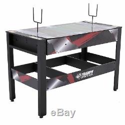 Triumph 4-in1 Rotating Swivel Multigame Table Air Hockey Billiards Table Tennis