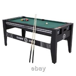 Triumph 72 4 In 1 Multi-Game Swivel Table With Air-Powered Hockey, Table Tennis