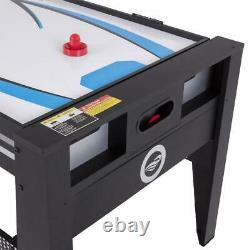 Triumph 72 4 In 1 Multi-Game Swivel Table With Air-Powered Hockey, Table Tennis