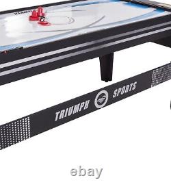 Triumph 72 4 in 1 Multi Game Swivel Table with Air Powered Hockey, Table Tennis