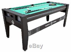Triumph 72-Inch 4-in-1 Rotating Combo Table Billiards, Hockey, Tennis / 45-6065