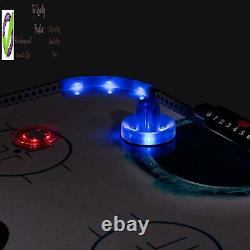 Triumph Fire'N Ice Led Light-Up 54 Air Hockey Table Includes 2 Led Hockey