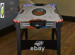 Triumph Fire'N Ice Led Light-Up 54 Air Hockey Table Includes 2 Led Hockey