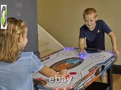 Triumph Fire'N Ice Led Light-Up 54 Air Hockey Table Includes 2 Led Hockey