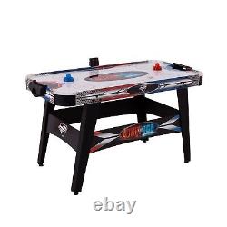 Triumph Fire'n Ice LED Light-Up 54 Air Hockey Table Includes 2 LED Hockey P