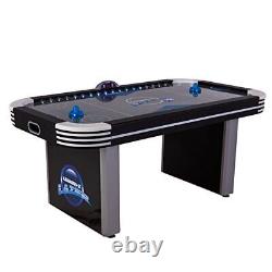 Triumph Lumen-X Lazer 6' Interactive Air Hockey Table Featuring All-Rail LED