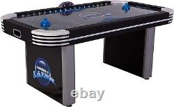 Triumph Lumen-X Lazer 6' Interactive Air Hockey Table Featuring All-Rail LED