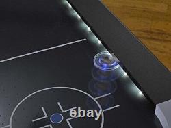 Triumph Lumen-X Lazer 6' Interactive Air Hockey Table Featuring All-Rail LED