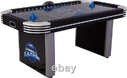 Triumph Lumen-X Lazer 6' Interactive Air Hockey Table Featuring All-Rail LED Lig