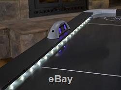 Triumph Lumen-X Lazer 6 Interactive Air Hockey Table Featuring All-Rail LED and