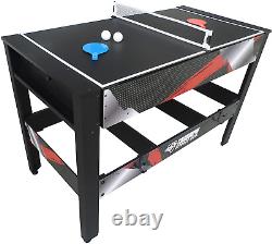 Triumph Rotating Swivel Multigame Table Air Hockey, Billiards, Table Tennis