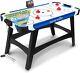 Ultimate 58 Air Hockey Table for Family Fun with Strong Motor & Score Tracker