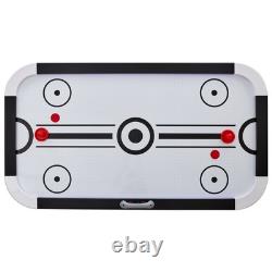 VEVOR 72 Air-Powered Hockey Table Sport Hockey Game Pushers Pucks LED Scoring