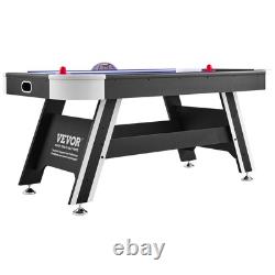VEVOR 72 Air-Powered Hockey Table Sport Hockey Game Pushers Pucks LED Scoring