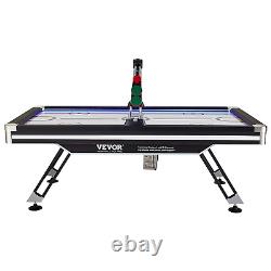 VEVOR Air-Powered Hockey Table, 89 Indoor Hockey Table for Kids and Adults, LED