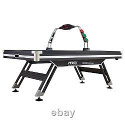 VEVOR Air-Powered Hockey Table, 89 Indoor Hockey Table for Kids and Adults, LED