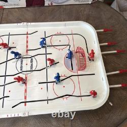 VINTAGE IRWIN TOP CORNER HOCKEY GAME #6060, IN ORIGINAL BOX Incomplete