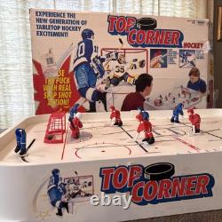 VINTAGE IRWIN TOP CORNER HOCKEY GAME #6060, IN ORIGINAL BOX Incomplete