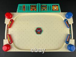 Vintage Bandai Japan Funky Hooky Table Top Air Hockey Game Tested Works