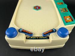 Vintage Bandai Japan Funky Hooky Table Top Air Hockey Game Tested Works