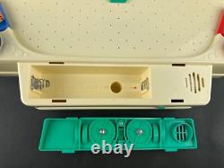 Vintage Bandai Japan Funky Hooky Table Top Air Hockey Game Tested Works