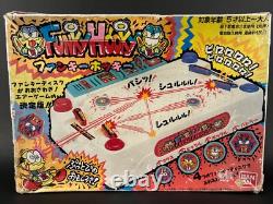 Vintage Bandai Japan Funky Hooky Table Top Air Hockey Game Tested Works