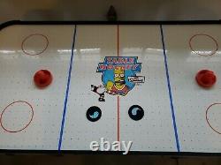 Vintage The Simpsons Air Hockey Table Game 2004 Works