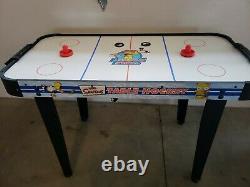 Vintage The Simpsons Air Hockey Table Game 2004 Works