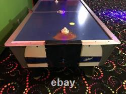 Vintage Valley Dynamo Commercial Coin Operated AIR HOCKEY Table! 8FT BY 4FT