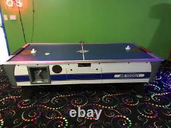 Vintage Valley Dynamo Commercial Coin Operated AIR HOCKEY Table! 8FT BY 4FT