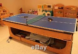 Viper 3 in 1 Game Table for Air Hockey Pool and Table Tennis