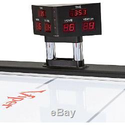 Viper 7ft. Vancouver Arctic Ice Air Powered Hockey Table Indoor Family Game Room