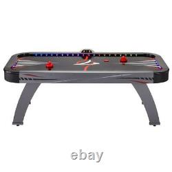 Volt 7 ft. LED Illuminated Air-Powered Hockey Table