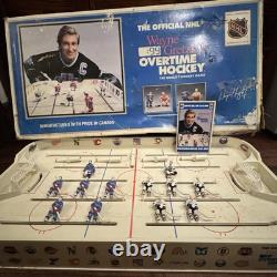 Wayne Gretzky Overtime NHL Table Hockey Game Almost Complete! Rangers & Kings